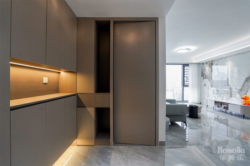 135㎡簡(jiǎn)約與實(shí)用主義結(jié)合，打造現(xiàn)代生活舒適的狀態(tài)